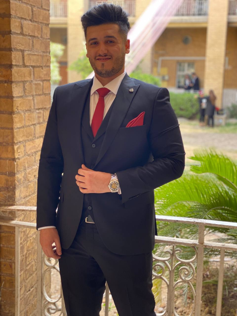 Portrait of Mustafa Jassam